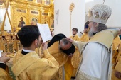 Наместник Успенской Могилевской пустыни в д. Могилевке Тверской области иеромонах Андроник (Живогляд) возведен в сан игумена