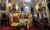 В Смоленске начались торжества в честь Смоленской иконы Божией Матери «Одигитрия»