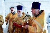 Мощи святителя Тихона, Патриарха Всероссийского, принесены в Брянск