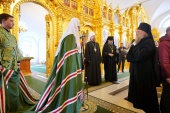 Святейший Патриарх Кирилл прибыл на Соловки