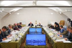 Предстоятель Русской Церкви возглавил совещание по вопросам сохранения и развития Соловецкого архипелага