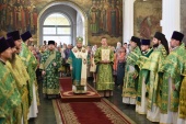 В Яранской епархии прошли торжества в честь десятилетия обретения мощей преподобного Матфея Яранского