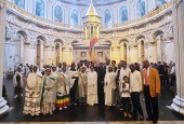 Члены эфиопской общины Москвы посетили Воскресенский Ново-Иерусалимский монастырь