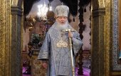 Патріарша проповідь у день свята Успіння Пресвятої Богородиці після Літургії в Успенському соборі Московського Кремля