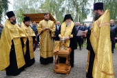 На базе подразделения ОМОН города Ярославля освящен храм в честь великомученика Георгия Победоносца