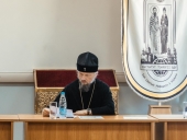 Патриарший экзарх всея Беларуси возглавил первое в новом учебном году заседание Совета Института теологии БГУ
