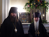 Управляющий Патриаршими приходами в США посетил Знаменский кафедральный собор Русской Зарубежной Церкви в Нью-Йорке