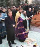 На территории правительственного комплекса Марий Эл возводится православный храм памяти всех защитников Отечества