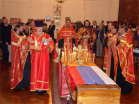 Православный Нью-Йорк простился с прахом генерала Деникина
