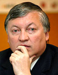 Экс-чемпион мира по шахматам А.Е.Карпов встретился с сотрудниками пресс-службы Украинской Православной Церкви