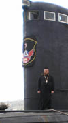 Нижегородский священник совершил освящение подводной лодки в Севастополе